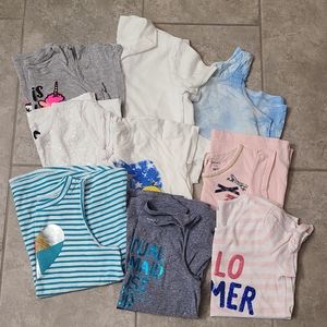 Girl tops bundle sz10